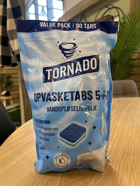 Tornado opvasketabs